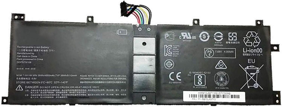 BSNO4170A5-AT 5B10L68713 BSNO4170A5-LH 2ICP5/70/106 LH5B10L67278 Laptop Batterie Ersatz für Lenovo M