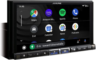 Alpine iLX-705D | Wireless Apple CarPlay und Android Auto Autoradio mit 7 Zoll Display