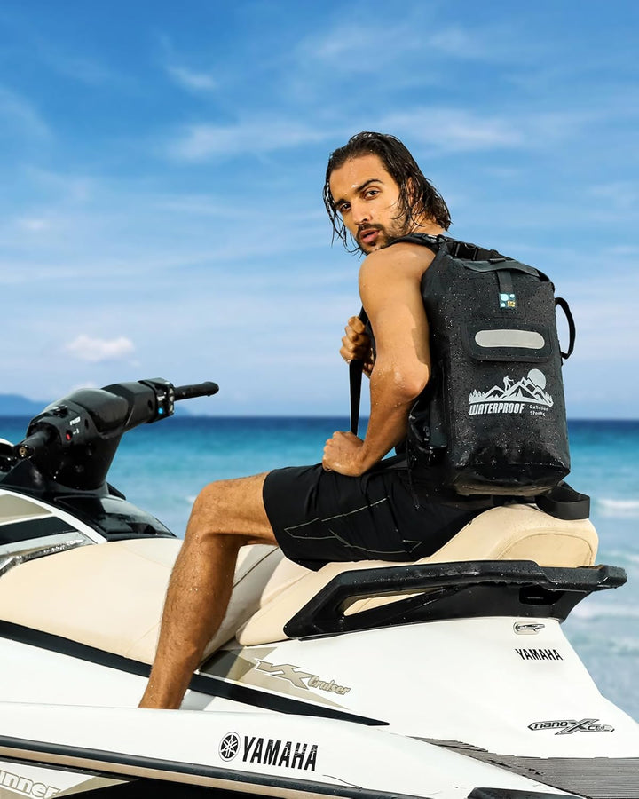 IDRYBAG Dry Bag Floating wasserdichter Rucksack 20L/30L/40L, Dry Bags wasserdichte Rucksackform, Dry