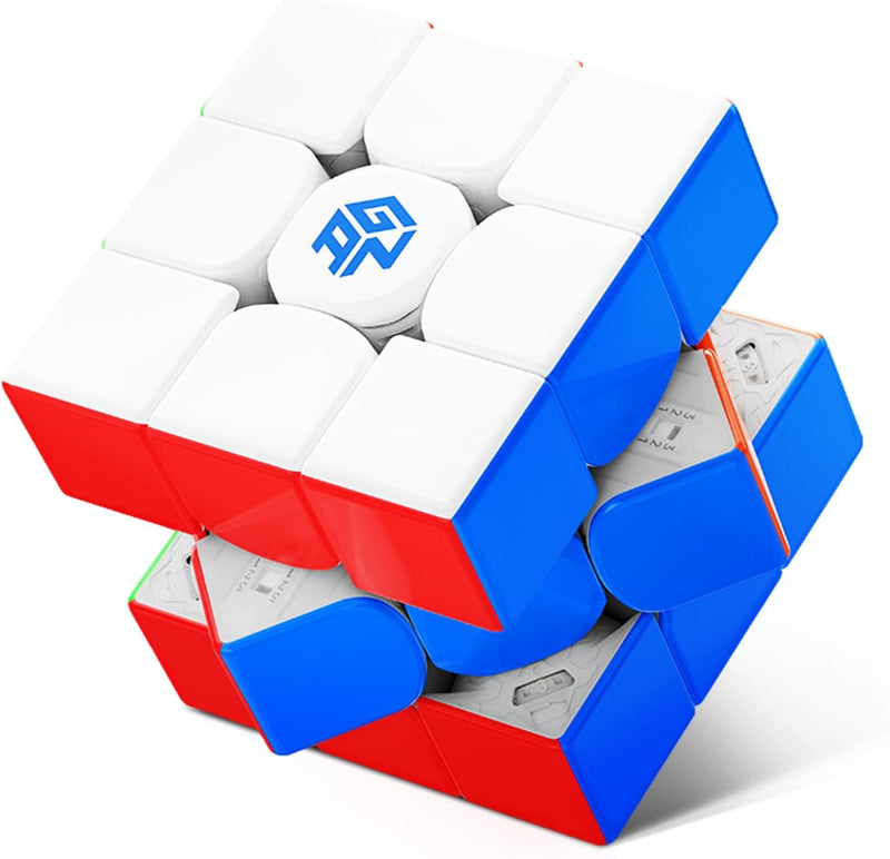 GAN14 Magischer Zauberwürfel 3x3,Profi SpeedCube 56mm UV Coated für Kinder Erwachsene