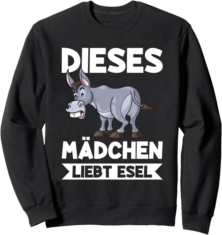 Esel Tiere Maultier Sweatshirt