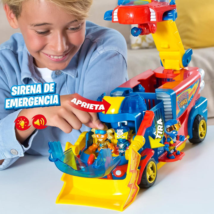SUPERTHINGS Rescue Truck – SuperThings Rescue Truck with an extendable Ladder and a Detachable Rescu