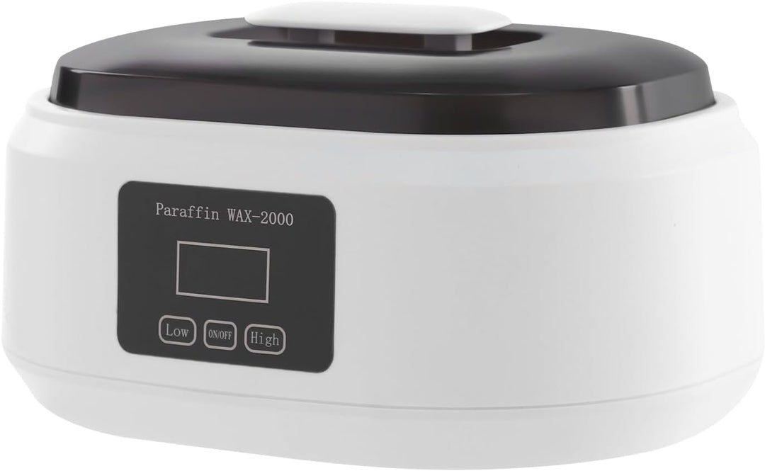 Wachsschmelztopf 4L Wachsschmelzer 200W Elektrischer Wachskocher mit 30~80℃ Temperatur Einstellbar,