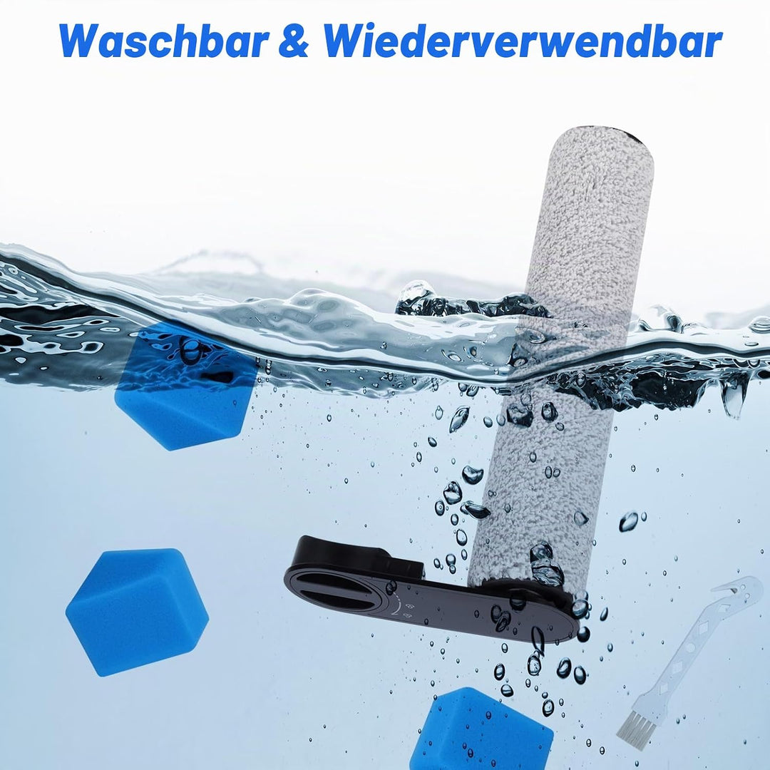 Rollenbürste &amp; Filter Zubehör Ersatzteil für Eureka NEW430BL/ JONR ED12 Staubsauger, 2 Bürstenrollen