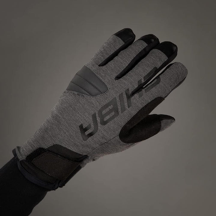Chiba BioXCell Light Winter Fahrrad Handschuhe gelb/schwarz 2023 XS (6), XS (6)