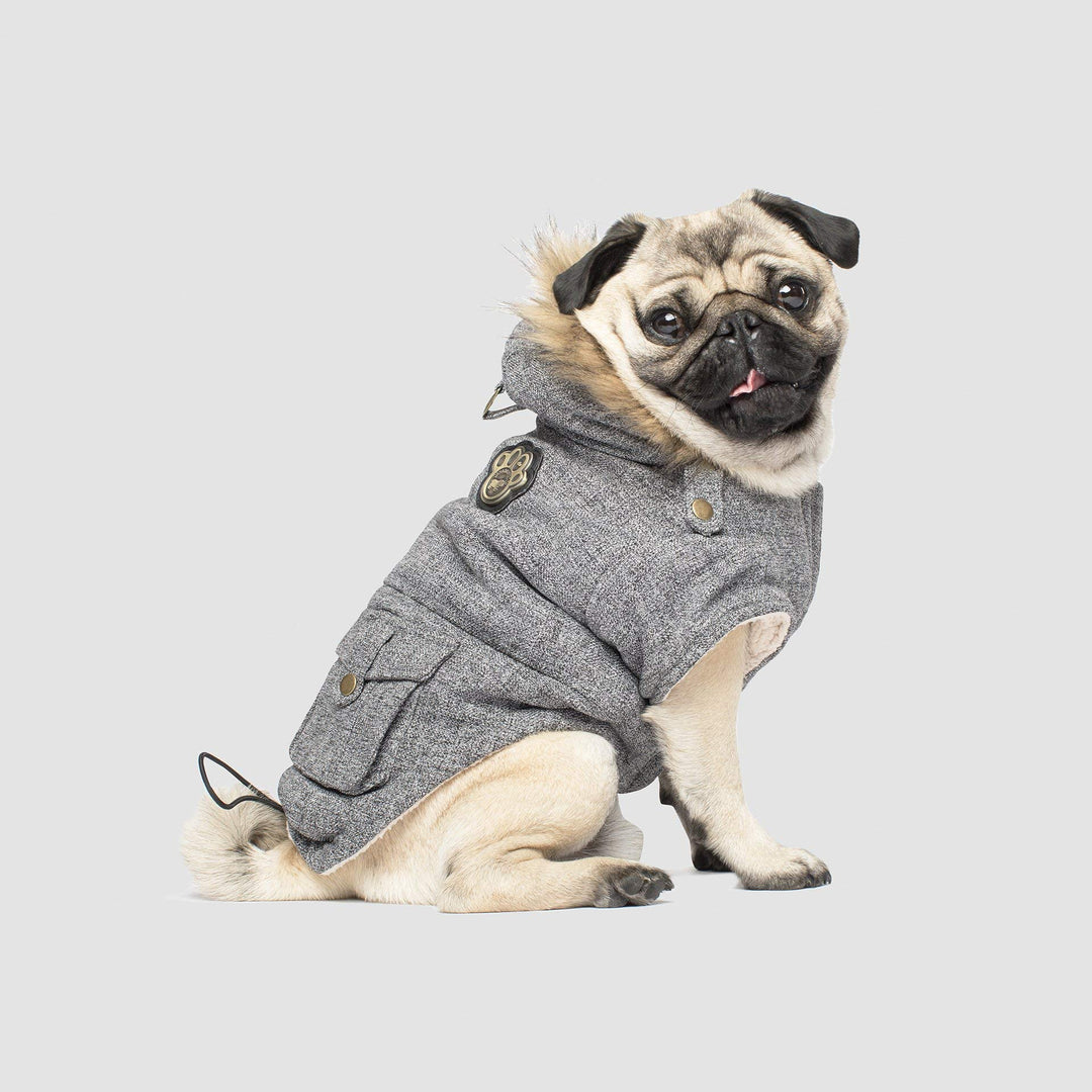 Canada Pooch Hundemantel, Alaskan Army Parka, Winterparka für Hunde, Kastanienbraun, Grösse 12 kasta