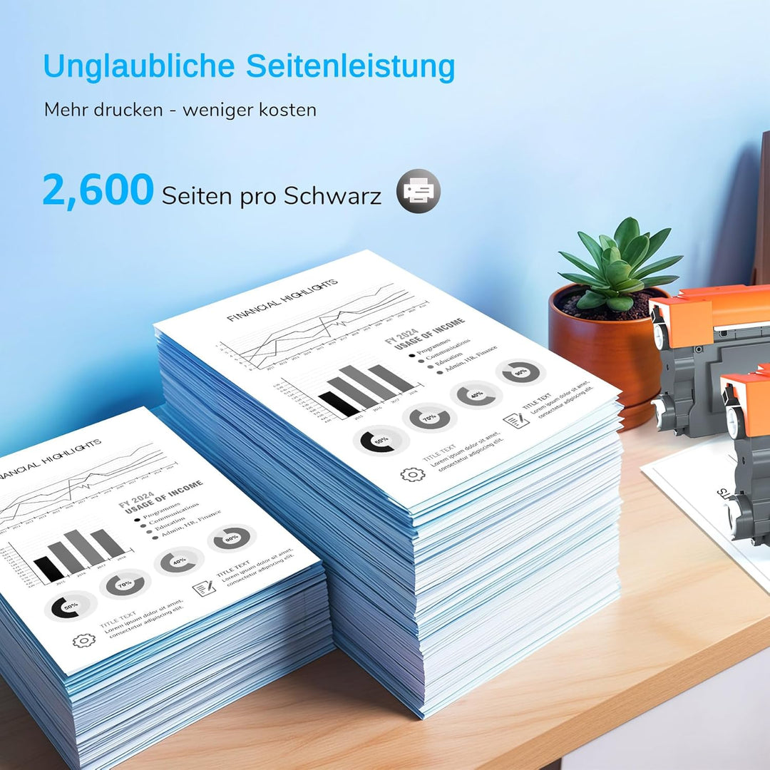7Magic TN2220 Toner Kompatibel für Brother TN2220 TN2010 TN2210 Toner für Brother MFC-7360N DCP-7055