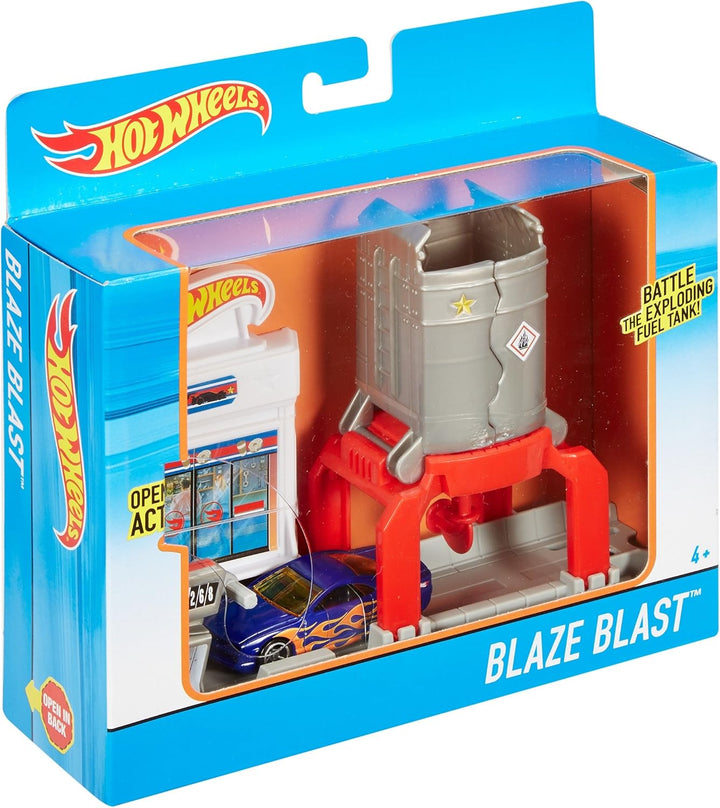 Hot Wheels Ausklappspielset Tankexplosion