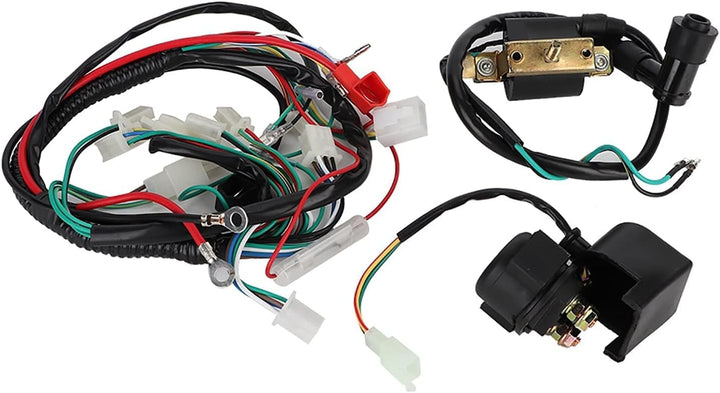 Kabelbaum Magnetspulengleichrichter CDI-Kit Passend für 50cc 70cc 110cc 125cc ATV Quad Bike quad 125