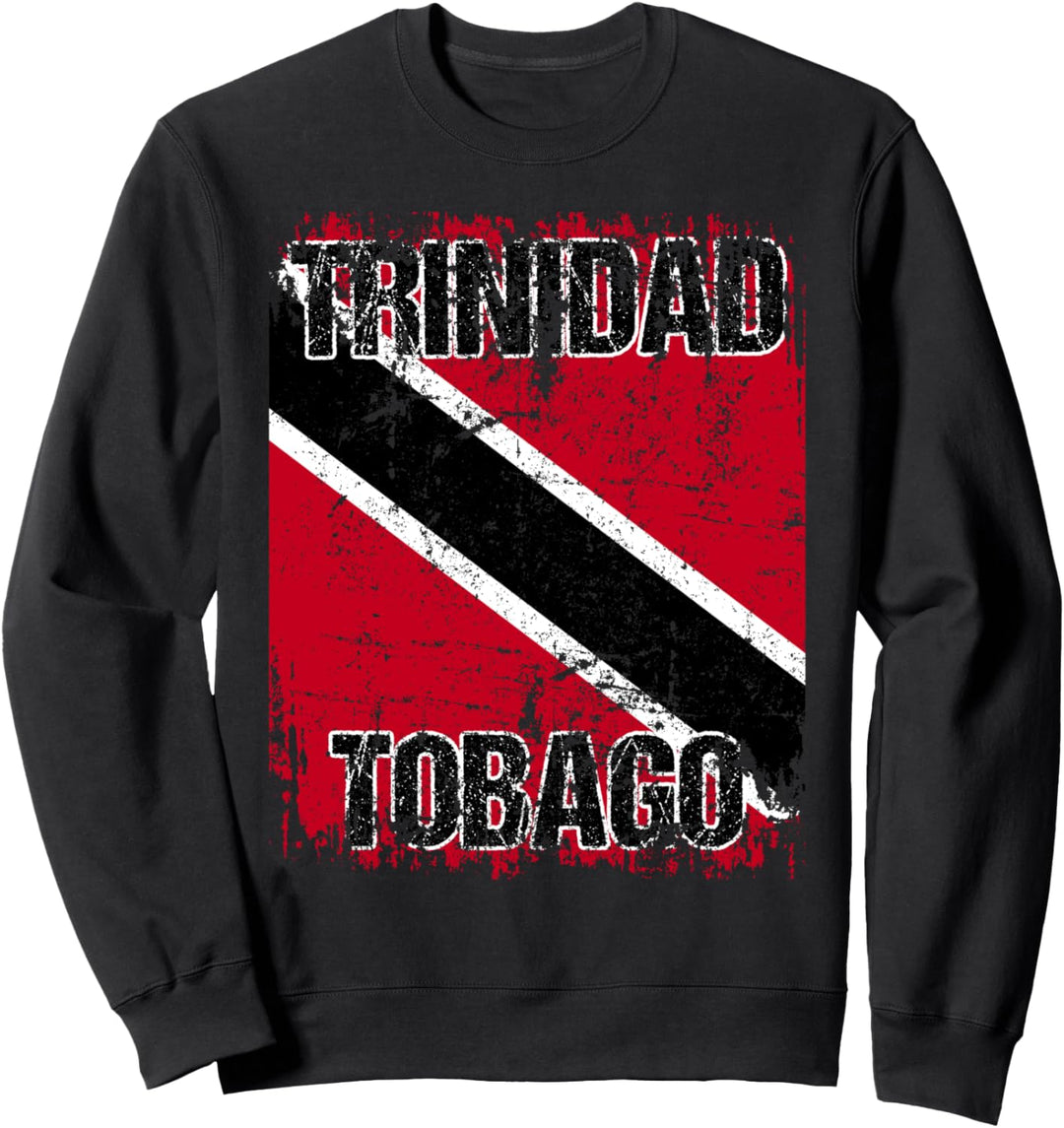 TRINIDAD TOBAGO Flagge Damen Herren Kinder TRINIDAD TOBAGO Sweatshirt
