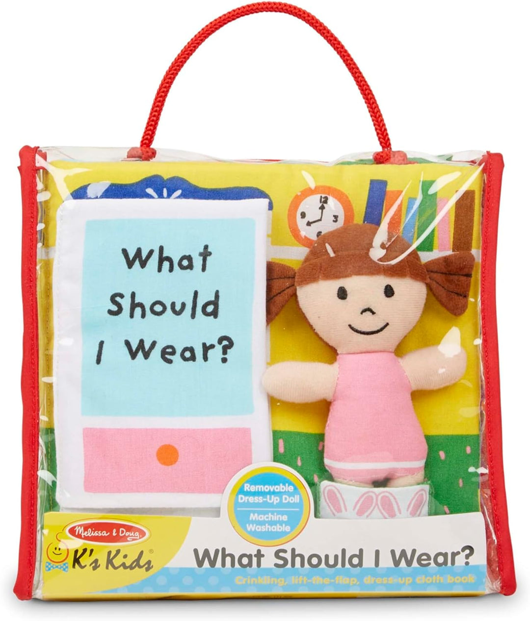 Melissa & Doug Soft Activity Book - What Should I Wear