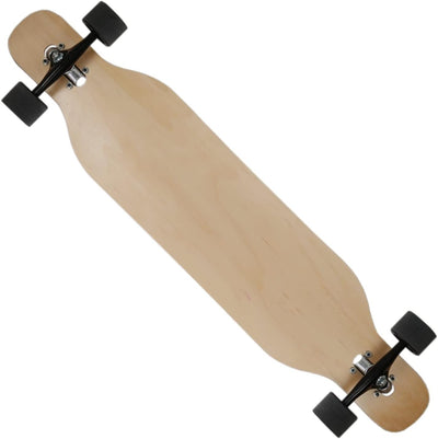 FunTomia Longboard mit 3 Flex Stufen Drop Through Cruiser Komplettboard Mach1 Speed Kugellager T-Too