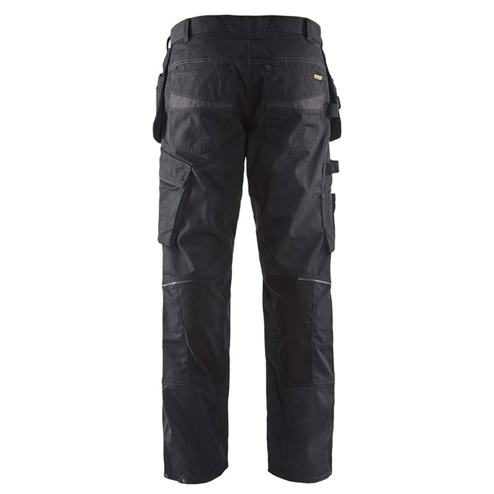 Blakläder 149613309998C50 Service Bundhose mit Nageltaschen Grösse in Schwarz/Dunkelgrau, C50 50 Bla