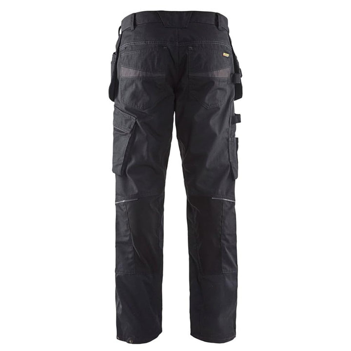 Blakläder 149613309998C50 Service Bundhose mit Nageltaschen Grösse in Schwarz/Dunkelgrau, C50 50 Bla