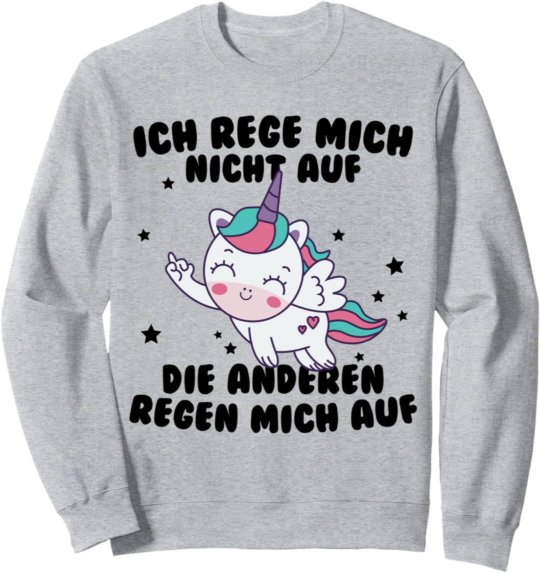 Ich Rege Mich Nicht Auf Die Anderen Regen Mich Auf Lustiges Sweatshirt