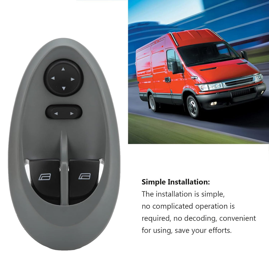 Fensterheberschalter, Yctze Links Vorne Fensterheberschalter 500321137 Fensterheberschalter Ersatz f