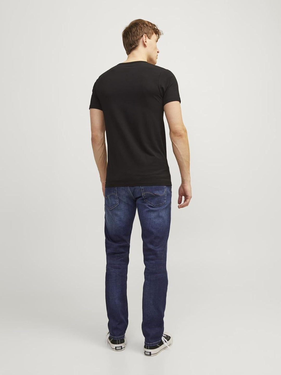 JACK & JONES Male Regular fit Jeans JJICLARK JJORIGINAL JOS 278 Regular fit Jeans 27W / 32L Blue Den