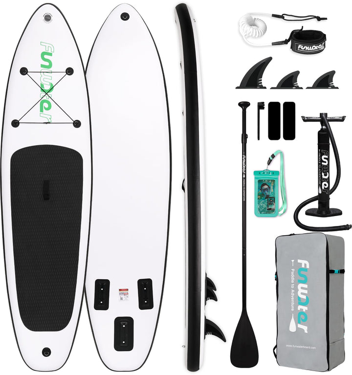 FunWater Aufblasbares Stand Up Paddle Board 10&