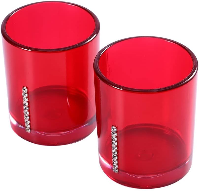 Yosoo 5-Stück Erstklassig Badezimmer Set (aus Hochwertige Acryl mit Diamanten) Bad Accessoire Set Lo