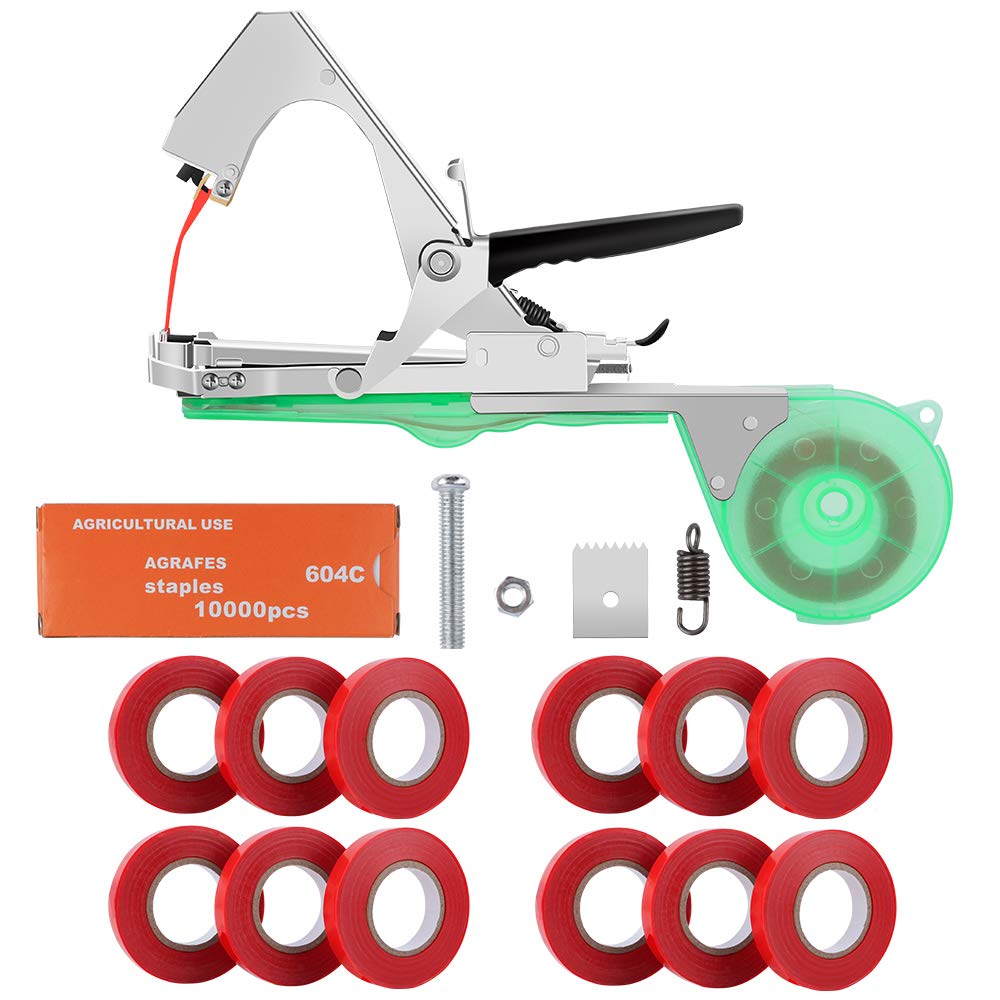 Pflanzenbindemaschine,Bindezange für Pflanzen,Bandzange Tapetool Handbindemaschine für Weinbau Gurke