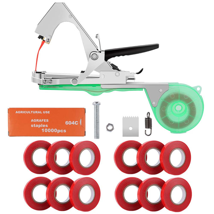 Pflanzenbindemaschine,Bindezange für Pflanzen,Bandzange Tapetool Handbindemaschine für Weinbau Gurke