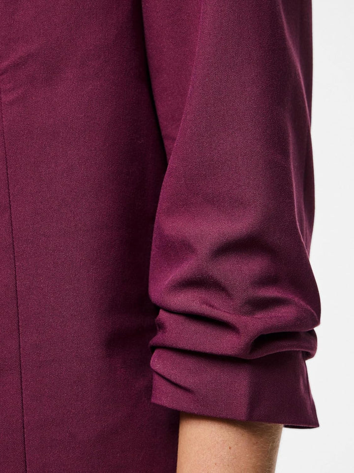 PIECES Female Blazer PCBOSELLA M Grape Wine, M Grape Wine