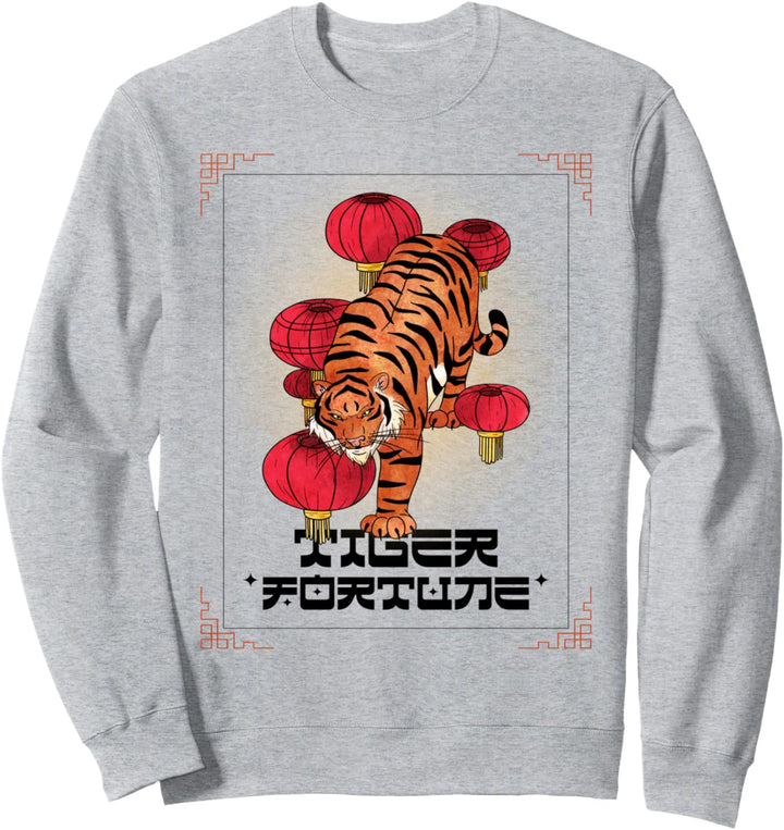 Chinesisches Mond-Symbol Neujahr des Tigers Sweatshirt