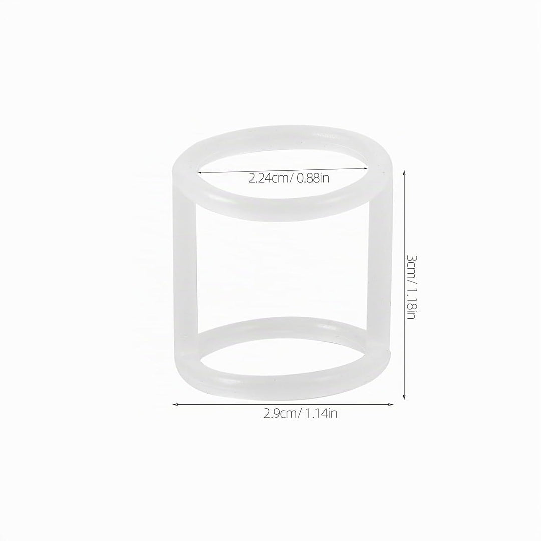 Alipis 3er Set Eiscreme-Maschine Dichtungsringe - Silikon Dichtungen FüR Eiscreme-Maschine, 29MM Aus