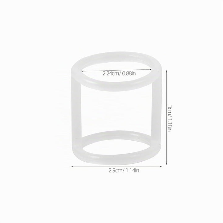 Alipis 3er Set Eiscreme-Maschine Dichtungsringe - Silikon Dichtungen FüR Eiscreme-Maschine, 29MM Aus
