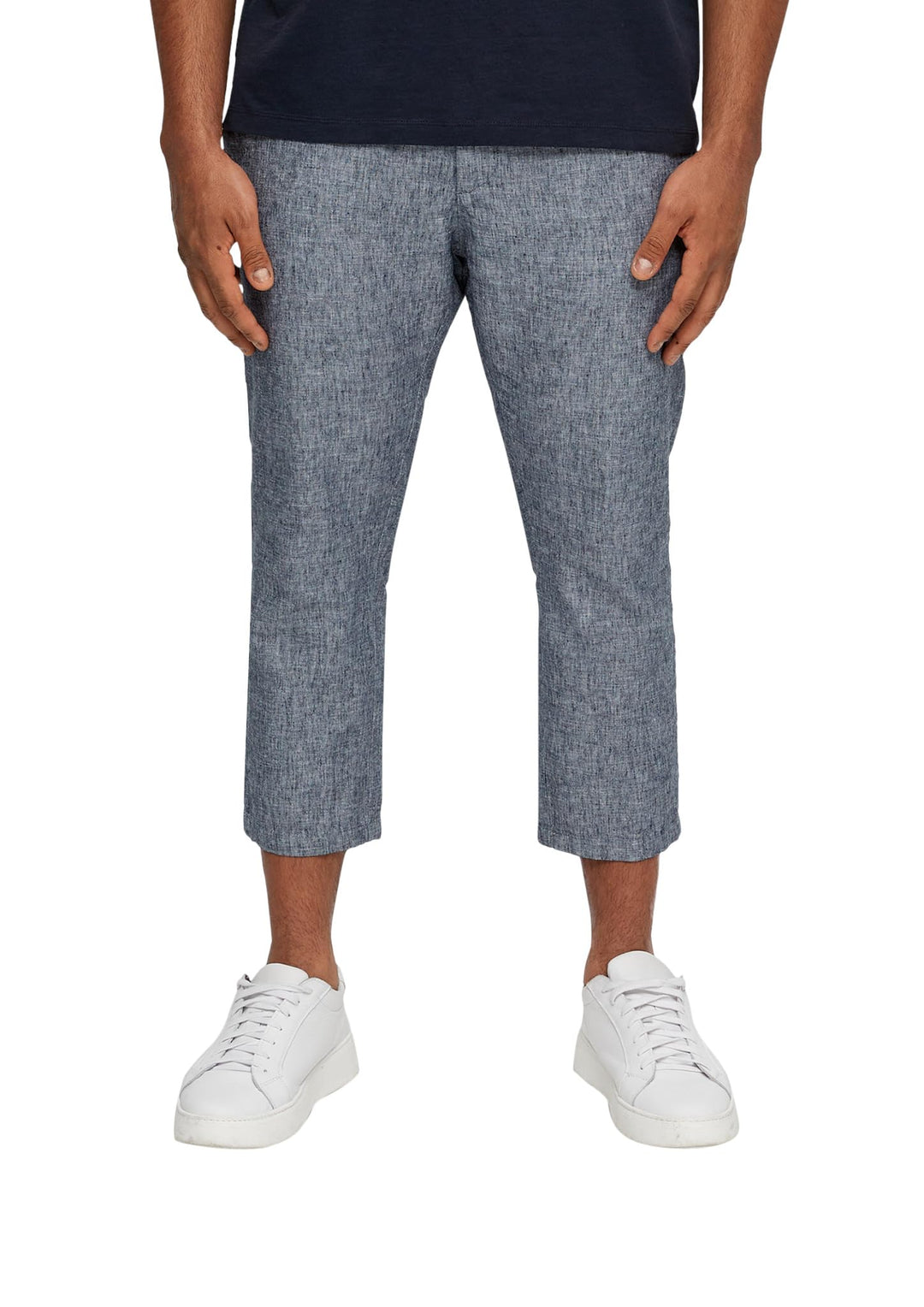 s.Oliver Relaxed: Jogger aus Leinenmix 38W / 34L Blau, 38W / 34L Blau
