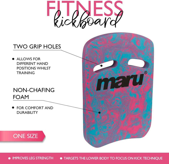 Maru Unisex Kickboard, Blau/Pink, One Size AT7125 Einzeln, Einzeln
