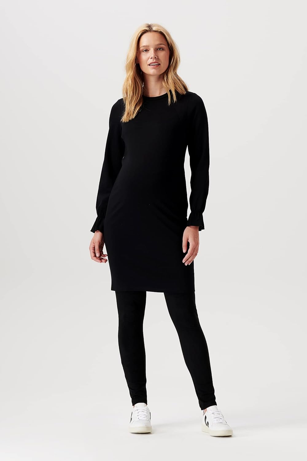 Noppies Damen Panama Over The Belly Leggings XS-S Schwarz, XS-S Schwarz