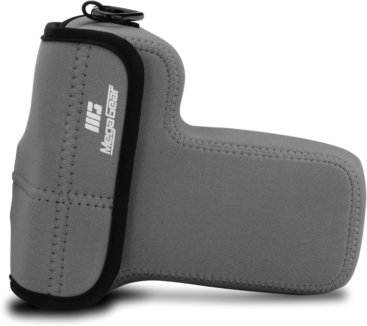 MegaGear Ultraleichte Neopren-Kameratasche, kompatibel mit Nikon Z50 (50–250 mm), Grau