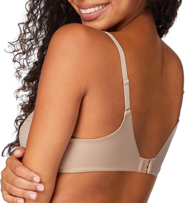 Maidenform Damen Comfort Devotion Bügelloser Spitze, Your Weicher Mikrofaser Natürlichem Lift, Beque
