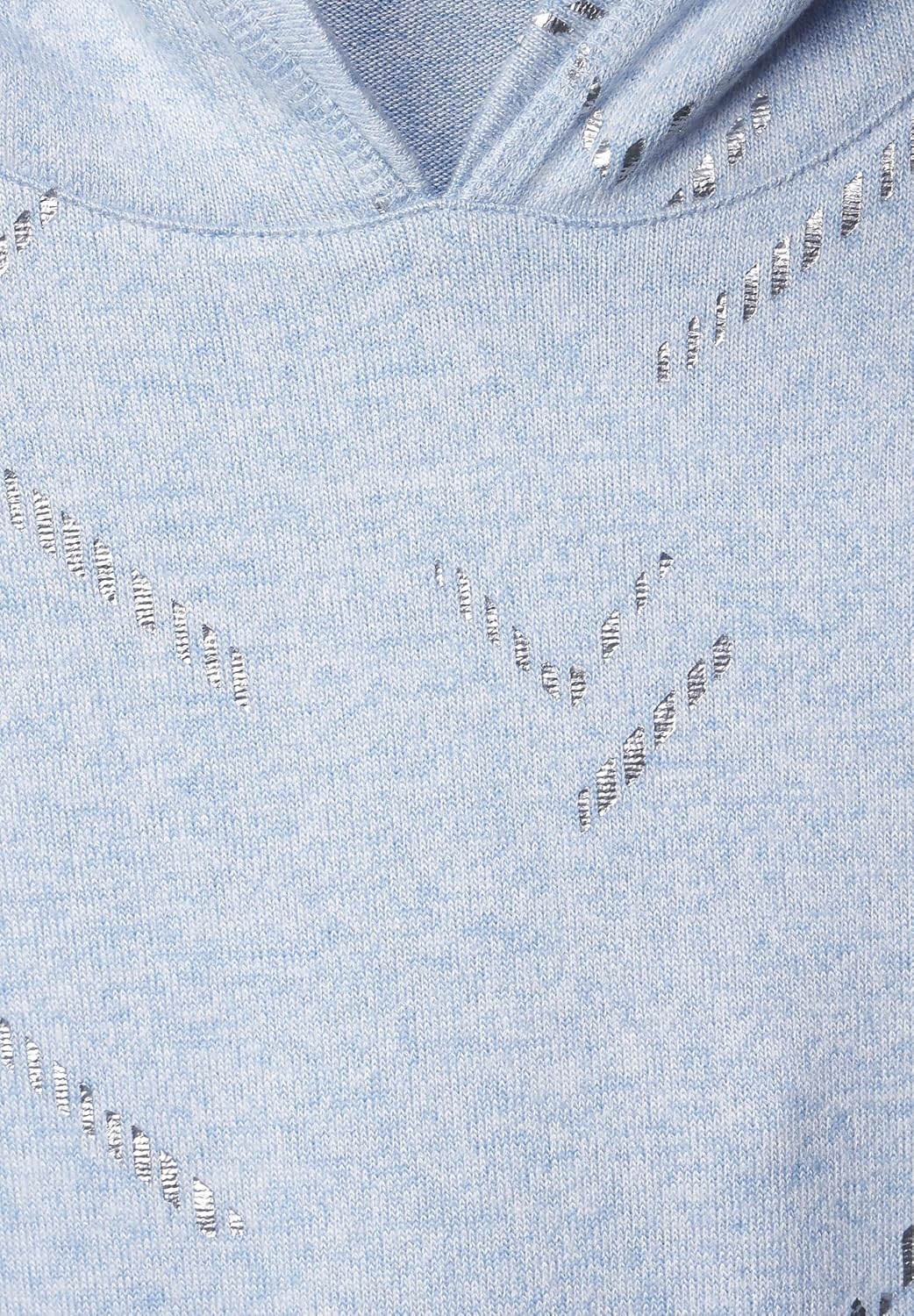 Cecil Damen Kapuzenshirt Hoodie S Real Blue Melange, S Real Blue Melange