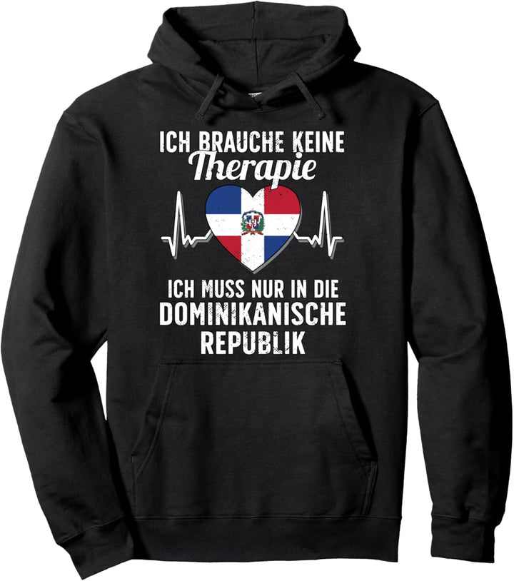 Dominikanische Flagge I Urlaub Dominikanische Republik Pullover Hoodie