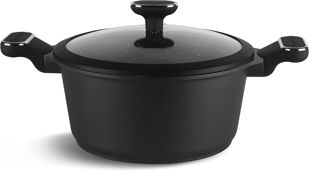 Edenberg 12 TLG topfset induktion, töpfe & pfannen beschichtet, kochtopf Set | induktions töpfe Set,