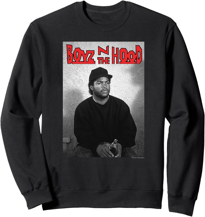 Boyz n the Hood Foto mit logo Sweatshirt