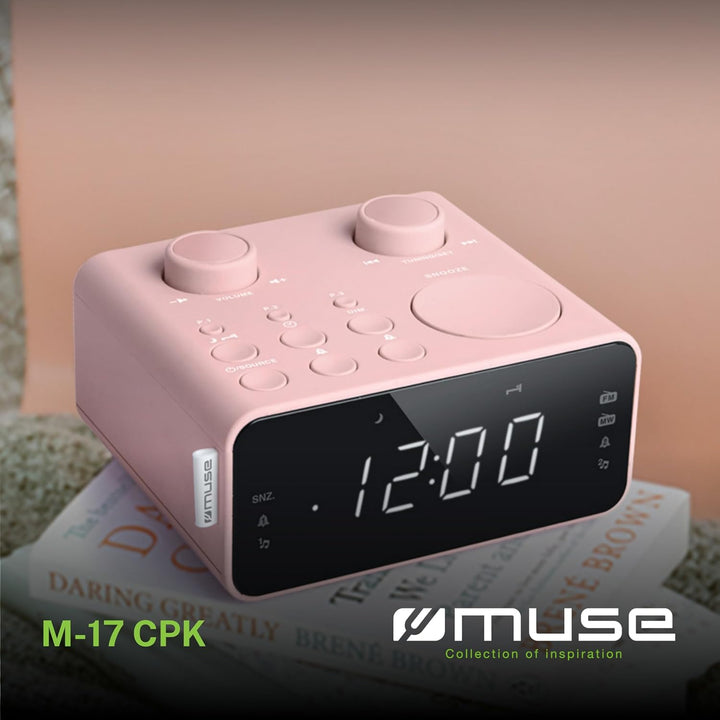 Muse M-17 CPK Radiowecker rosa, Rosa