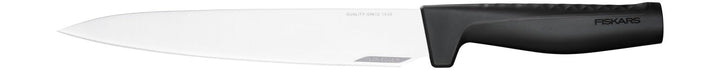 Fiskars Tranchiermesser, Hard Edge, Elegantes Design, Gesamtlänge: 35,1 cm, Rostfreier Stahl/Kunstst