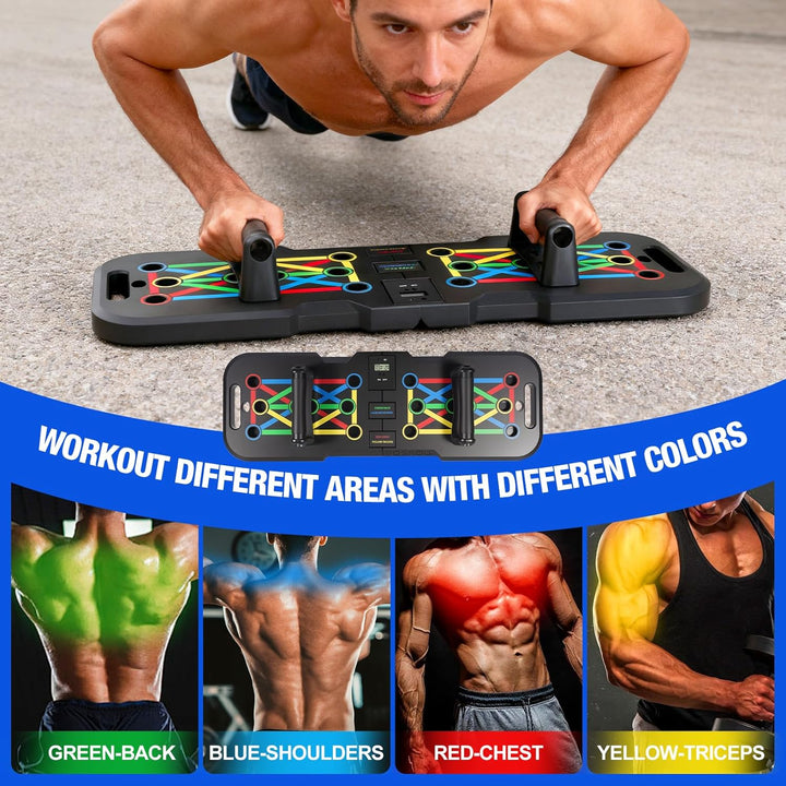 Liegestützbrett Push Up Board Verbessertes Konzept Faltbar Liegestütze Brett Liegestützgriffe Home G