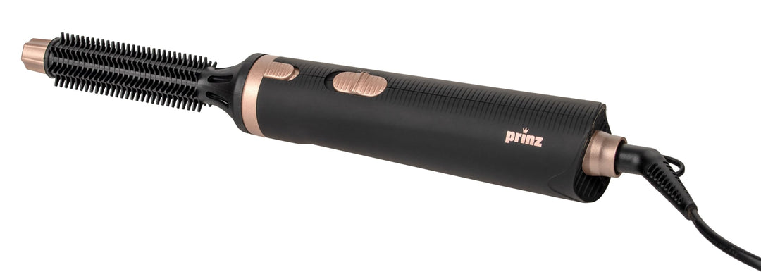 Prinz Warmluftbürste PZ-WLB2 – Föhnbürste 400 W, Rundbürste Ø 19 mm, 2 Heiz-/Gebläsestufen, Cool-Tou