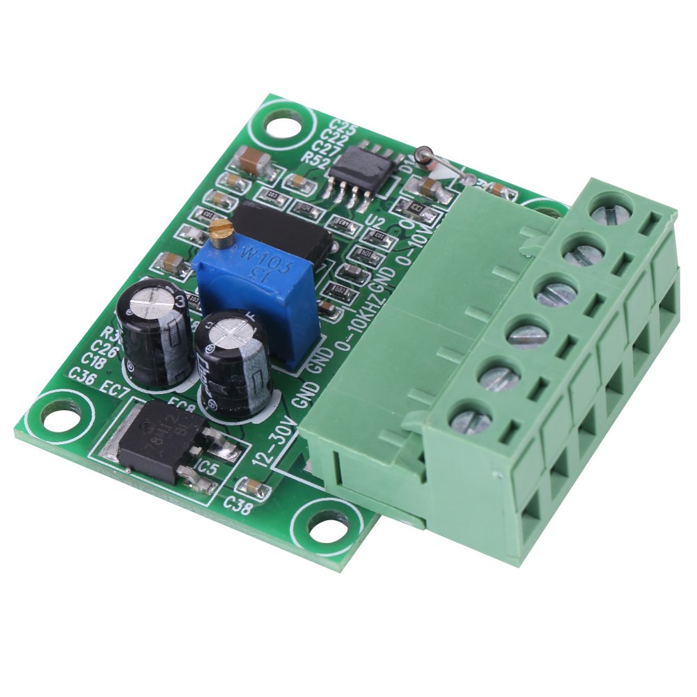 0-10KHz bis 0-10V Frequenz zu Spannungswandler Modul F/V Digital zu Analogplatine zum Schalten von S
