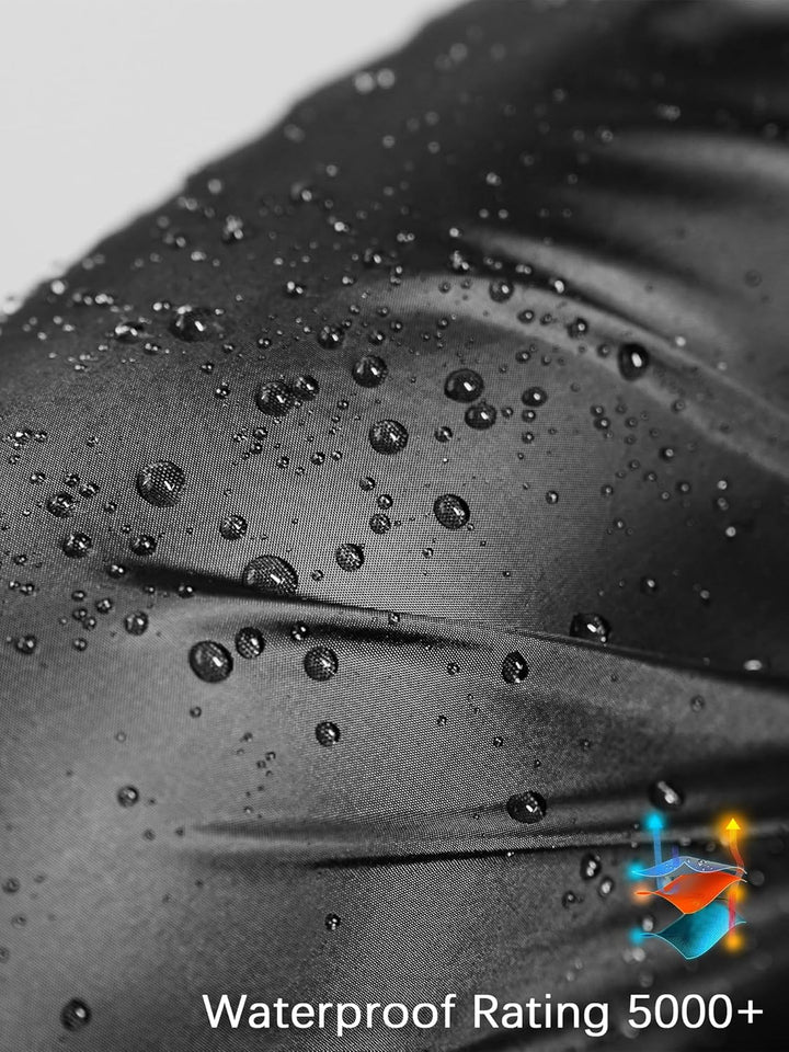 Tofern wasserdichte Regenhose für Herren Leichte Regenhose Winddichte Outdoorhose zum Wandern Campin