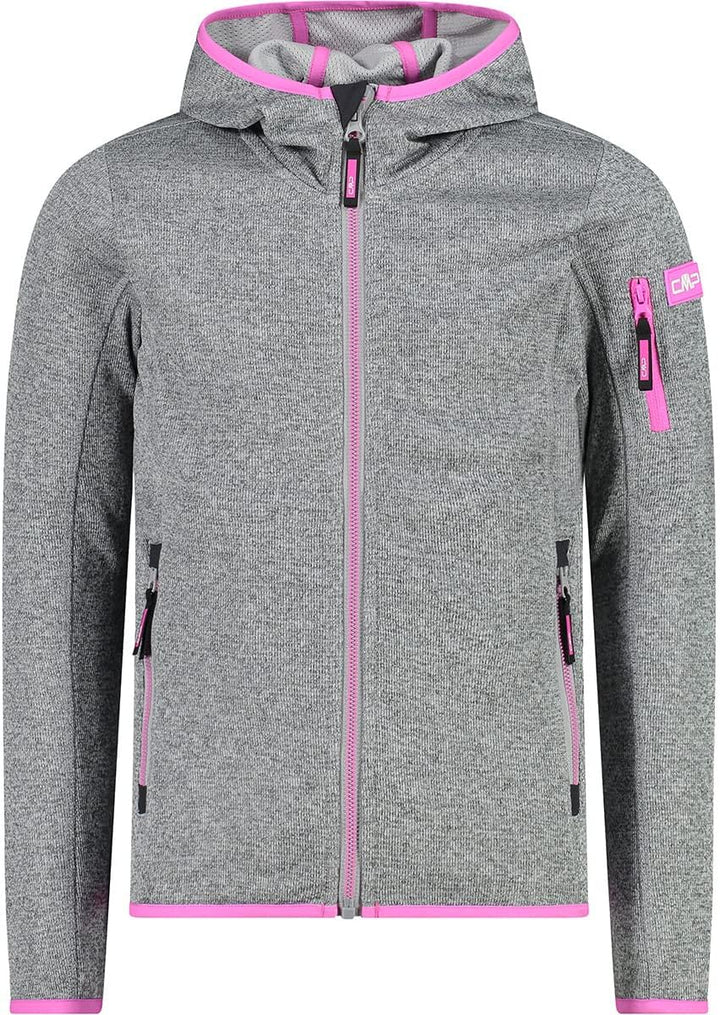 CMP ERROR:#N/A Kinder-knit-tech-jacke mit Fester Kapuze Knit-Tech Kinder Jacke mit fester Kapuze 6 J