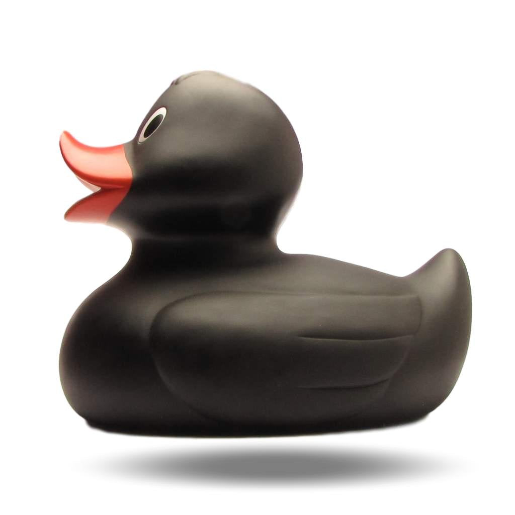XXL-Badeente Amelie schwarz 31cm I Quietscheente I DUCKSHOP