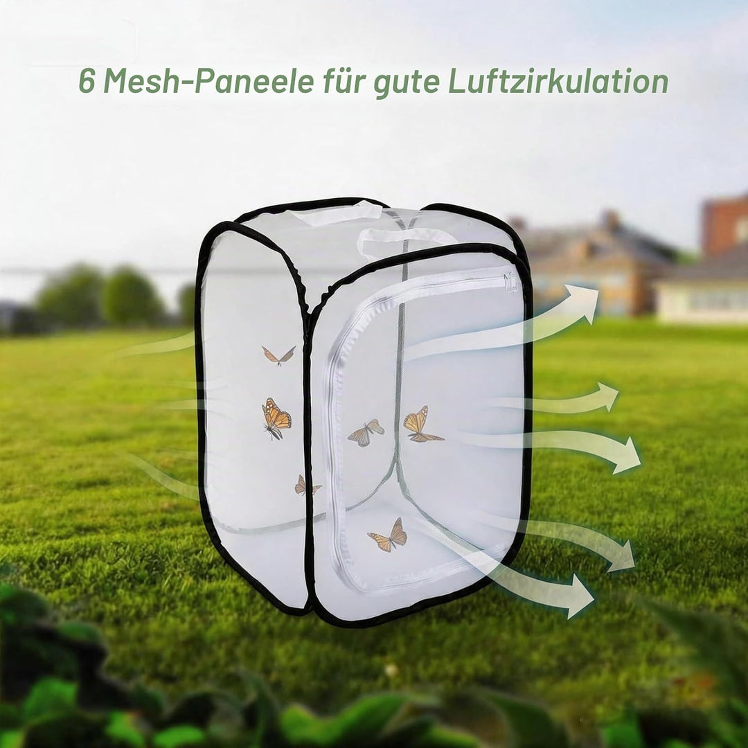 Schmetterling Habitat, Insektenkäfig, Insekten Habitat Käfig, ISchmetterlingskäfig, Mesh Insekten Pf