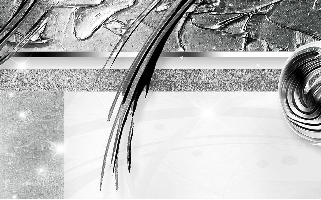 Runa Art Bild Abstrakt Wandbilder auf Vlies Leinwand 5 Teilig Wanddekoration Wohnzimmer Schlafzimmer