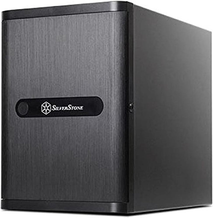 SilverStone 71062 SST-DS380 - Case Storage Mini-ITX Computer-Gehäuse mit Fronttür, 8x 3.5" HDD Hot-S