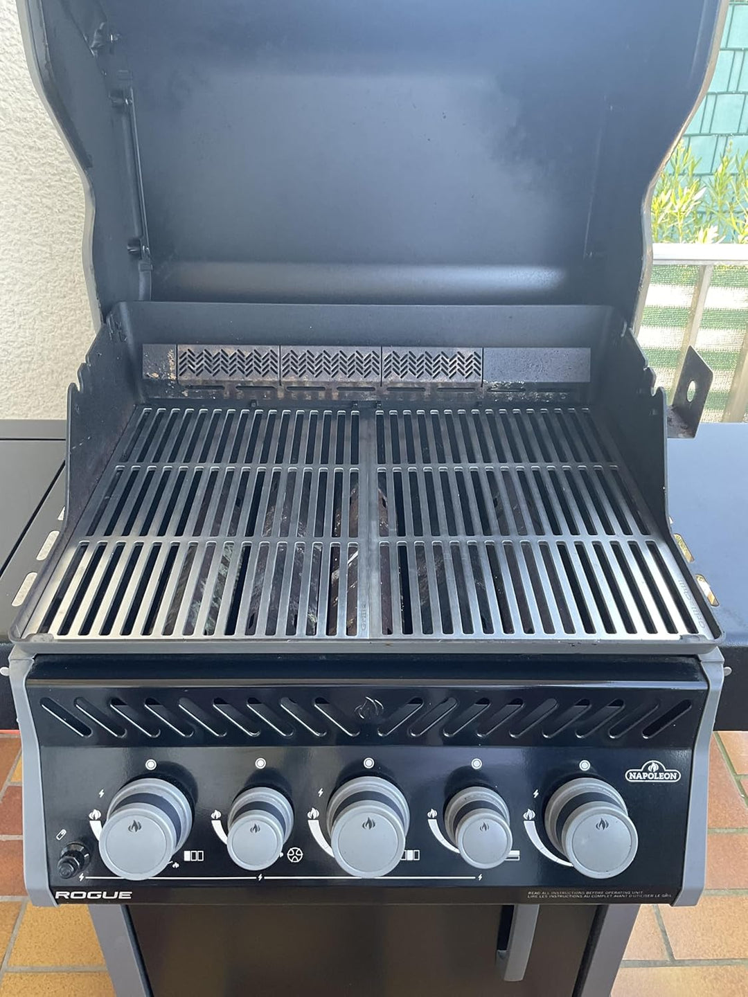 Grillrost Edelstahl V2A Ersatzrost passt für Grills Napoleon Rogue Serie 425 Rogue 425, Rogue 425 RS